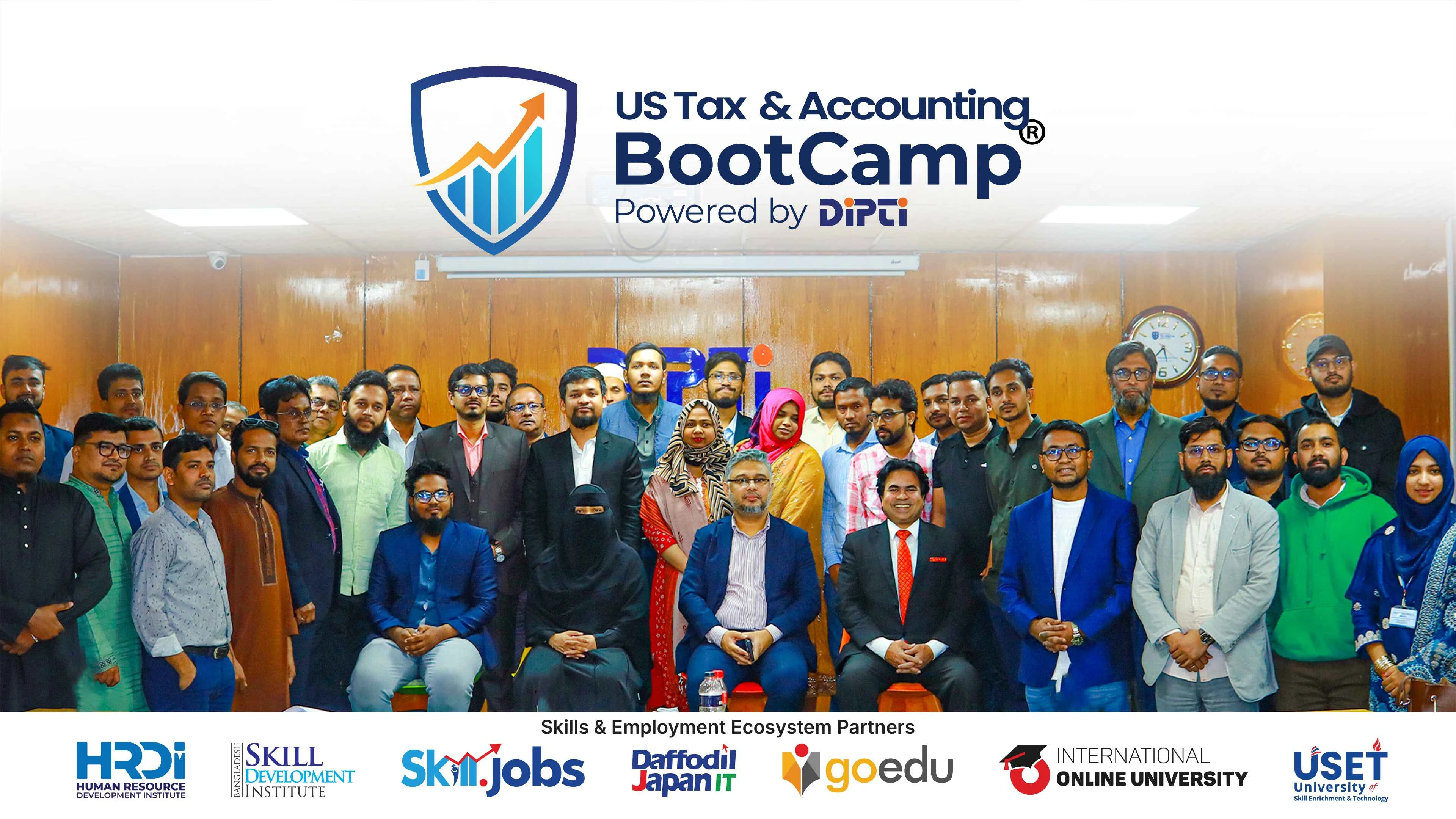 গ্লোবাল মার্কেটে দক্ষ জনশক্তি তৈরি: DIPTI-এর ‘US Tax and Accounting’ বুট ক্যাম্পের সাফল্য